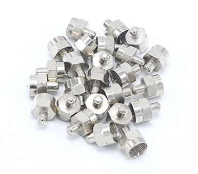 25 Pieces F Type 75 Ohm Terminator Coaxial Satellite TV RF Port End ...