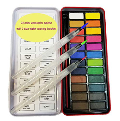 SCHOLMART Watercolor Palette Watercolor Sets Paint Set Beginner Artist ...