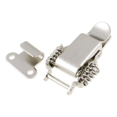 Uxcell 2 8 Inch Spring Loaded Iron Toggle Latch Catches Silver Tone ...