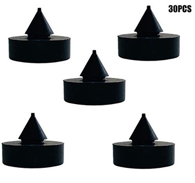 30 PCS 1 4 inch General Purpose Rubber Bumpers Replace GM 3655015 4233 ...