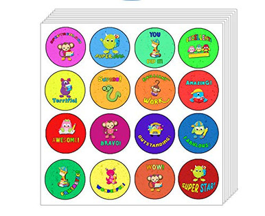 Words Incentives Stickers Creanoso Positive Words Motivational Stickers 20 Sheet Inspiring ...