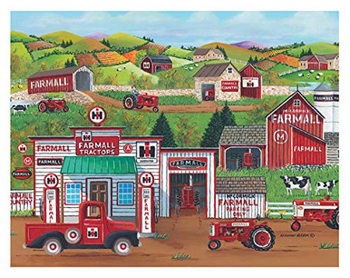 1000-Piece Jigsaw Puzzle - Farmall Tractor Country Chores, 26x19 Inches, 100% Biodegradable