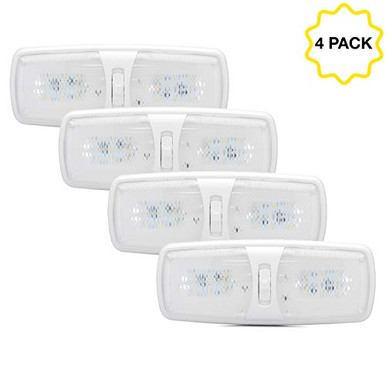 Lumitronics RV LED Lights Interior Camper Ceiling Light Fixture 12V ...