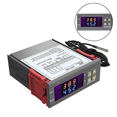 AC Temperature Controller Aideepen Digital DST1020 AC 110 230V Dual ...