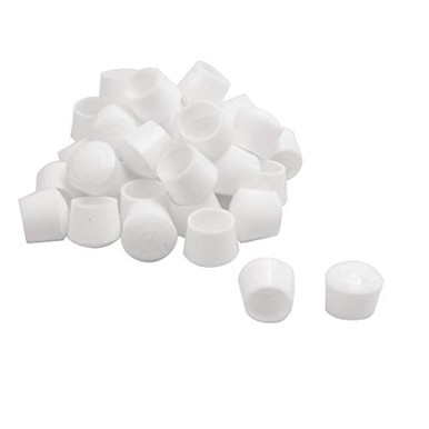 50-Pack Chair Leg Caps - 1 Inch Anti-Slip Rubber Feet Protectors For Furniture