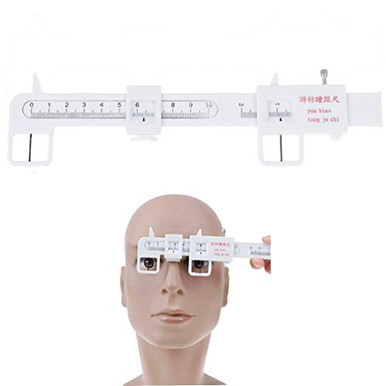 Qingsi 1 Pack PD Ruler Optical Vernier Pupilary Ruler Distance Meter ...