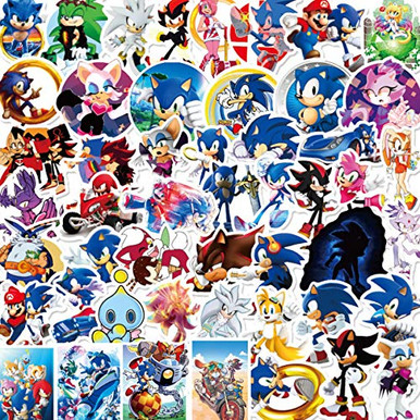 BATTER Sonic The Hedgehog Sticker Waterproof Vinyl Stickers Car Sticker ...