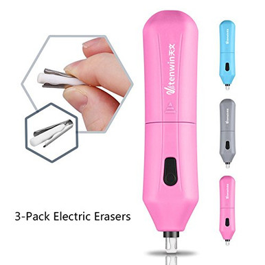 [3 Pack]Electric Eraser Kit with 80 Eraser Refills Automatic Auto ...
