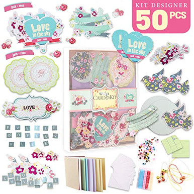 PICKME Greeting Card Making Kit DIY Handmade Cards Maker Kit for Kids ...