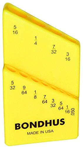 Color Coded Case Bondhus 18036 Bondhex Color Coded Case Holds 12 Tools 0 05 5 16 ...