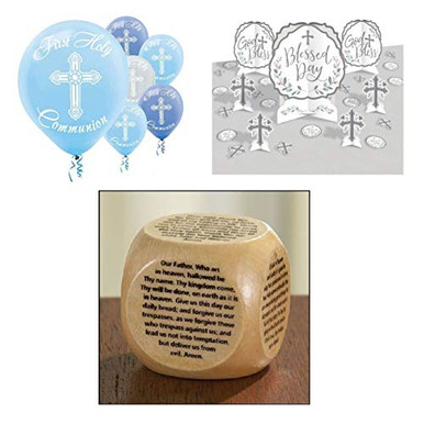 First Holy Communion Religious Holy Day Celebration Decorating Kit for ...