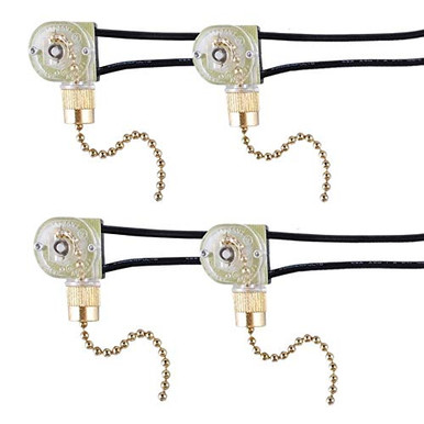 Fan Light Switch Pull Chain Electrical Pull Chain Switch ON Off Switch ...