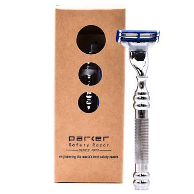Heavyweight All metal Triple Blade Razor From Parker Safety Razor ...