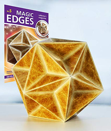 Magic Edges 5 Polyhedra 3d Paper Model Kit Geometric Solid Great Dodecahedron Diy Model Star Magic Edges 5 Polyhedra 3d Paper Model Kit Geometric Solid Great Dodecahedron Diy Model Star