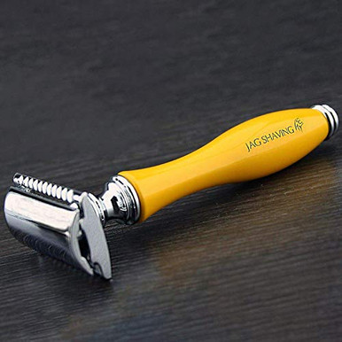 Double Edge Safety Razor Special Yellow Color Luxury Handle Get that ...