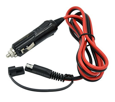 Rallonge Allume-Cigare 3FT (12V-24V) Avec Fusible 15A - Câble Puissant 17AWG Pour Pompe à Air, GPS, Glacière... | Universelle Voiture - 12