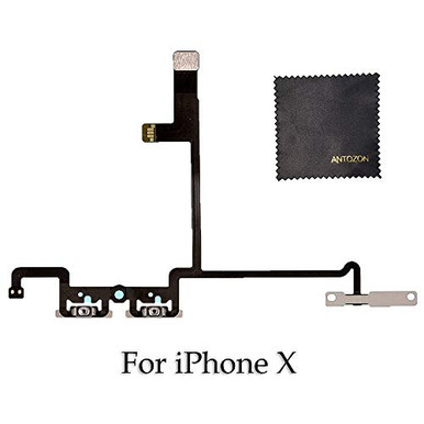ANTOZON Replacement Power ON/OFF Button Mute Volume Control Button ...