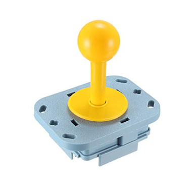uxcell Joystick Control Stick Rocker Switch 4 Way Yellow Ball Handle ...