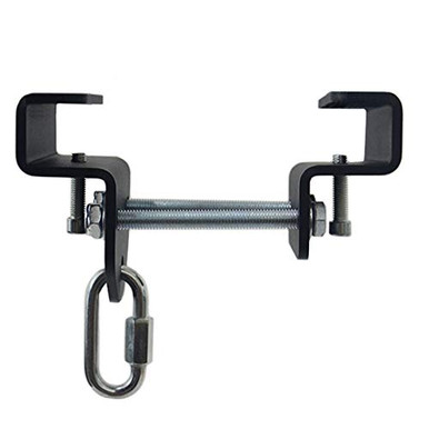 Heavy Duty I-Beam Clamp Hanger - 5600LB Capacity For Boxing Bags, MMA Gear, Gym Swings, Hammocks, & Trapeze