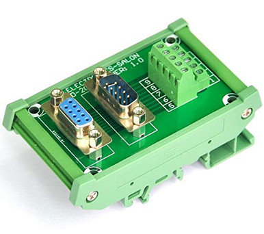 D Sub Interface Module Electronics Salon DB9 D SUB DIN Rail Mount Interface Module DSUB Male ...