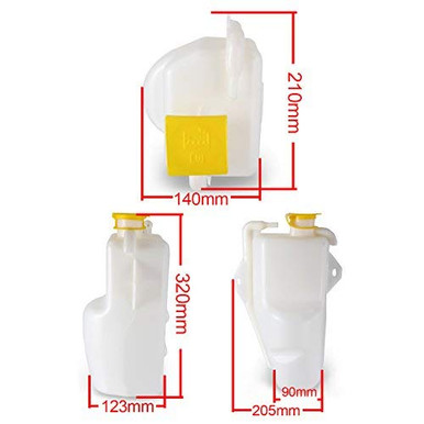 Coolant Overflow Tank Recovery Bottle Overflow Expansion Reservoir ...