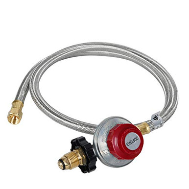 0-20Psi POL High Pressure Adjustable Propane Regulator Valve & 4 Types Connector - Foto 8