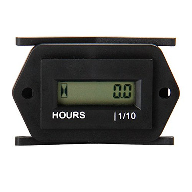 Runleader Digital LCD Hour Meter AC 86 to 230V Waterproof Design Use ...
