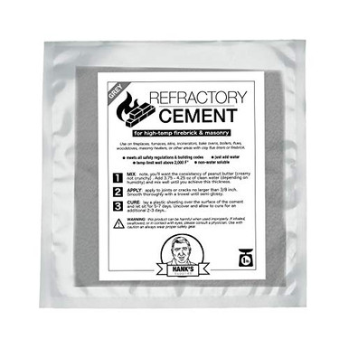 Refractory Cement for High Heat/High Temperature FireBrick & Masonry