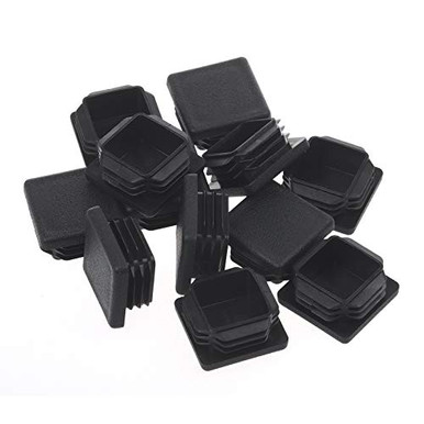 2 Inch Square Plastic Plug, Tubing Post End Cap 2 x 2 inch, Chair Glide ...