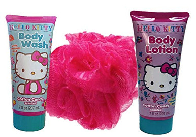 Hello Kitty Bath Sets Bundle 3pcs include Body Wash Body Lotion and ...