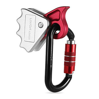 Lixada Rope Grab with 24KN Quick Lock Rock Climbing Fall Protection ...