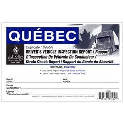 JJ Keller 51042 Quebec Circle Check Duplicate Drivers Vehicle ...