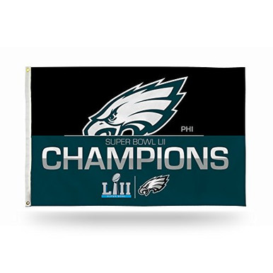 NFL Philadelphia Eagles Super Bowl LII Champions 3 X 5 Banner Flag ...