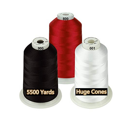 Simthread 42 Options Various Assorted Color Packs of Polyester ...