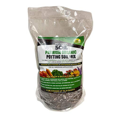 Wonder Soil Premium Organic Potting Soil Mix Nutrient Rich Coco Coir ...