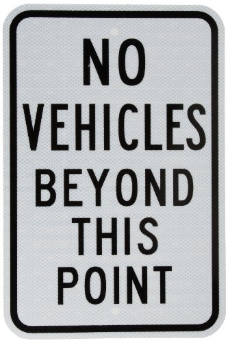Tapco D-21 Engineer Grade Prismatic Rectangular Lane Control Sign ...