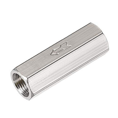 uxcell One Way Air Check Valve G 18 BSP Female Threaded Full Port Check ...