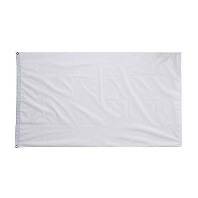 3x5 Foot Solid White Flag Plain White Flags - Warehousesoverstock