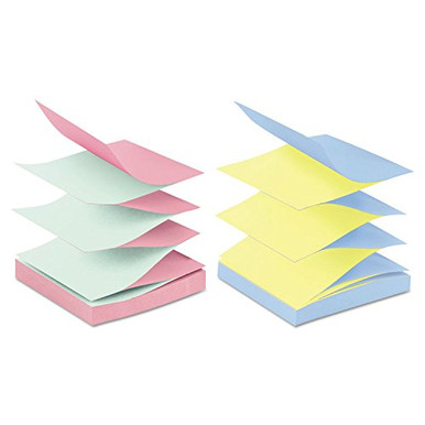 Pop Up Notes Class PostIt Pop Up Notes Marseille Colors 3 x 3 100Sheet 12Pack MMMR330UALT ...