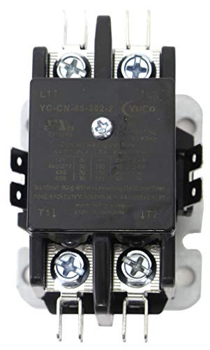 Yuco YC-CN-45-302-2 2-Pole 30-Amp Definite Purpose Contactor 120V Coil ...