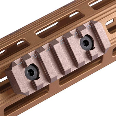 Galleon - TuFok M-lok Picatinny Rail Section - Mlok Bipod Adapter Mount