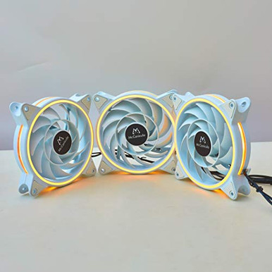 MrCanicula ARGB PC Fans 120mm 3 PackCooling case Fans for Gaming ...