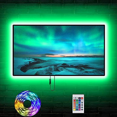 TV LED Backlight 164ft USB LED Strip Lights Kit RGB LED Lights Strip ...
