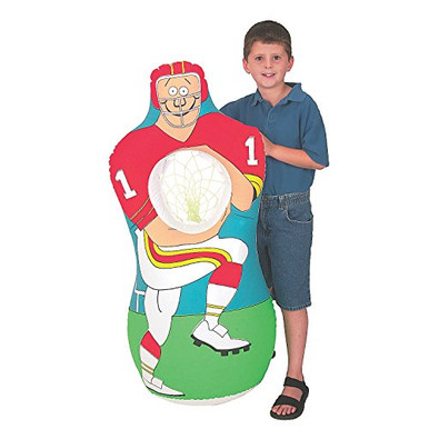 Fun Express Inflatable Football Player Catch Sports Game 1 Set Toy. 46 ...