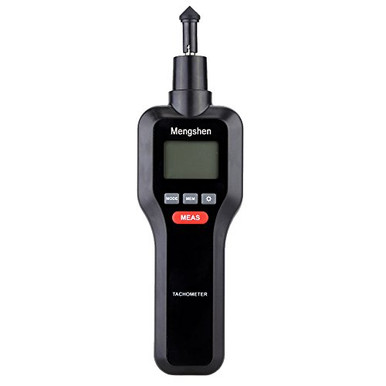 Mengshen Digital Tachometer 2 in 1 NonContact Contact Tach Rotation ...