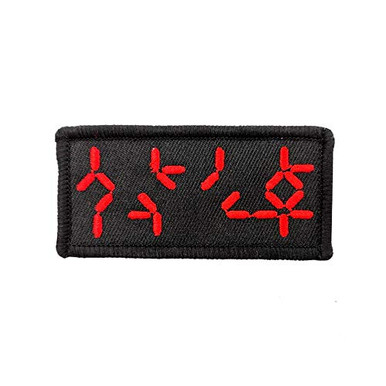 Predator Autodestruction Countdown Alien Movie 2x3.25 Morale Tactical Military Patch Con Velcro - 2