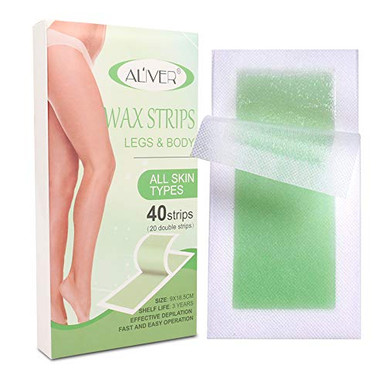 Wax Strips?Fast Easy Hair Removal Wax Kit for Arm?Home Depilation for