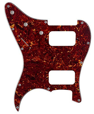 For Fender Double Fat HH Strat Humbucker Style Guitar Pickguard 3 Ply Parchment