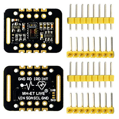 Heart Rate Sensor Module MAX30102 Pulse Detection Blood Oxygen ...