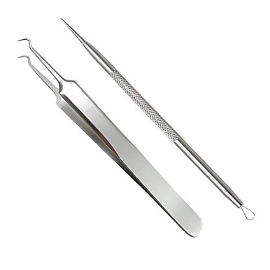 CNCulturegg Stainless Steel Blackhead Splinter Remover Tools ...